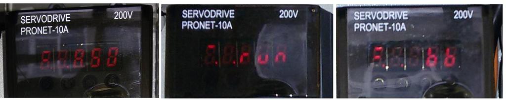 LED diode za prikaz stanja napajanja, dva RJ-45 priključka (4), tri statusne LED diode (5), konektor I/O signala (6), konektor za spajanje enkodera (7) i sučelja za spajanje vodiča (1,2,3).