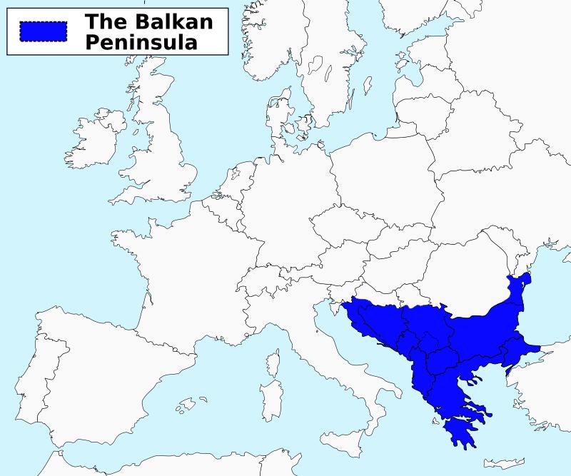 The Balkan Peninsula, popularly referred to as the Balkans, is a