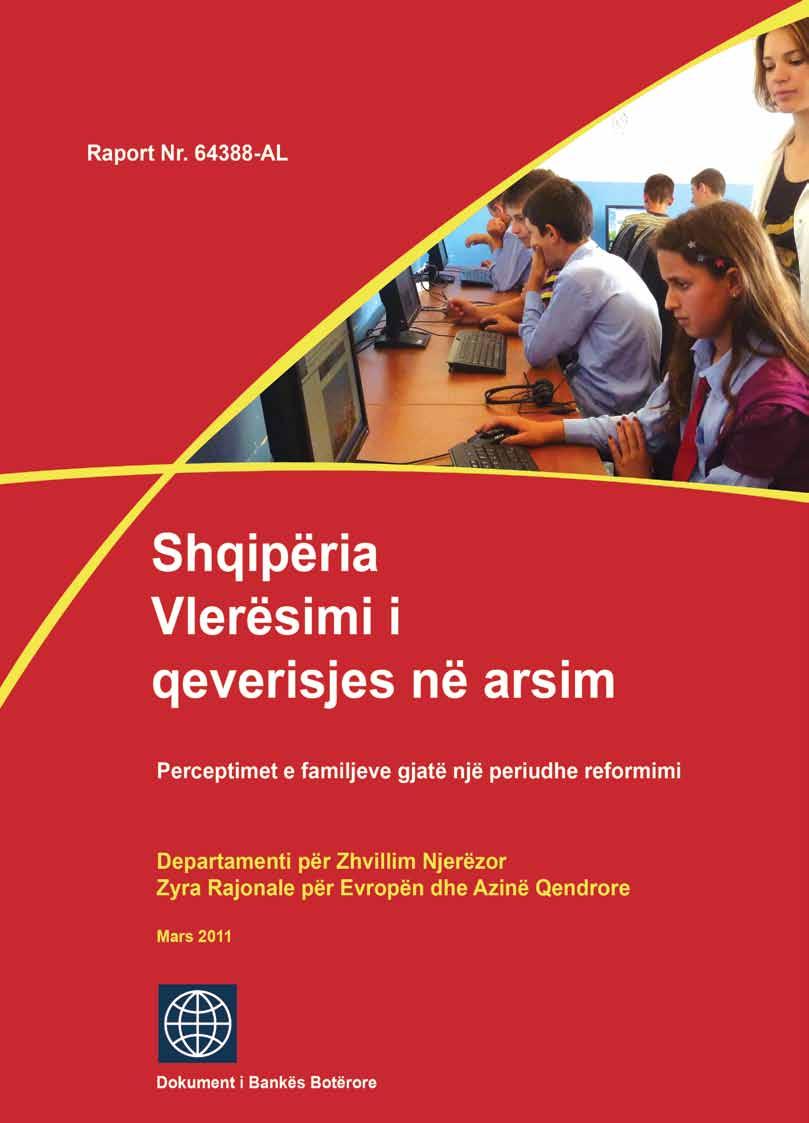 Shqipëria Vlerësimi i qeverisjes në arsim 1 Raport Nr.