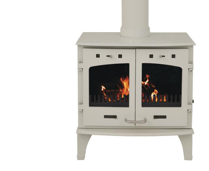 Carron Stove (11kw) Stove Features Approved for use in smoke exempt zones when burning wood 77.