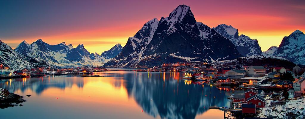 region named the Lulea Archipelago on Sweden s east Coast this journey concludes in the majestic Lofoten Islands, Norway s scenic jewel.