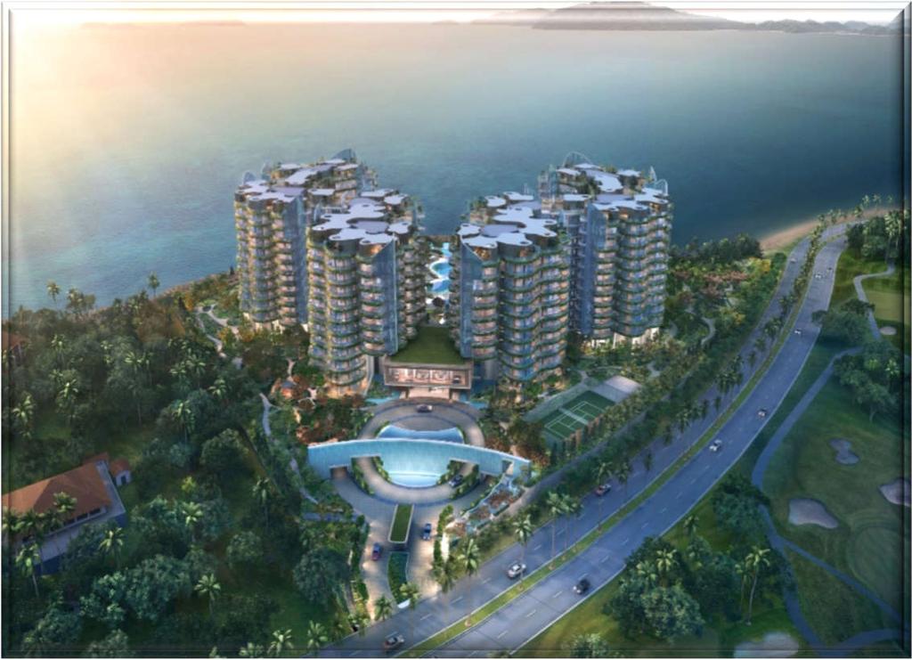 KEY SELLING POINTS Coral Bay 1. Prime Location - The most exclusive parcel of seafront land in the heart of Kota Kinabalu city, enclaved by 5 surrounding islands 2.