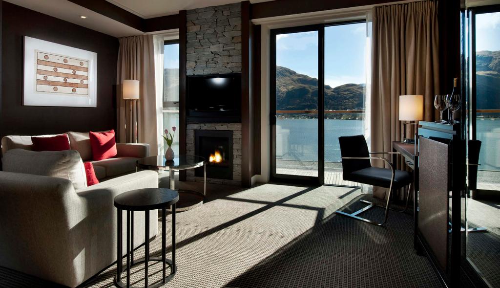 A GREAT STAY FOR YOUR GUESTS Hilton Queenstown Resort & Spa offers 178 spacious rooms and suites as well as 42 fullyequipped residence apartments.