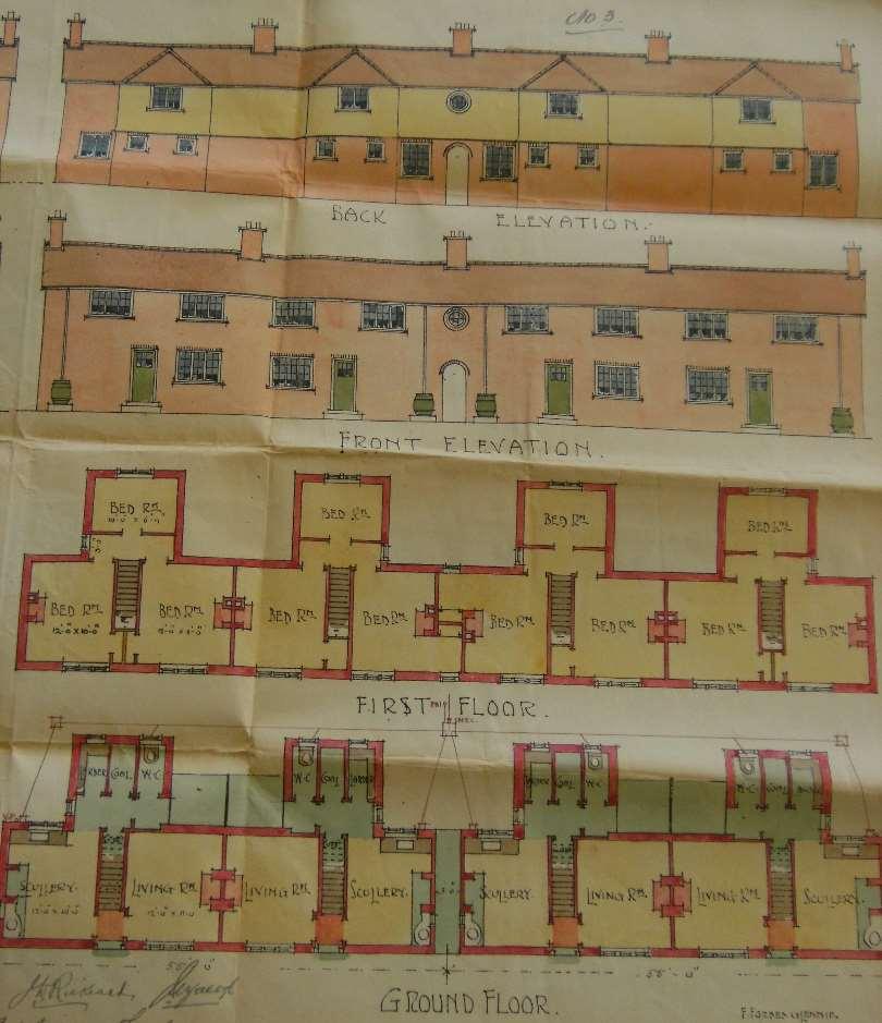 Figure 36: Forbes Glennie s drawing of proposed council houses at Thorpeness.