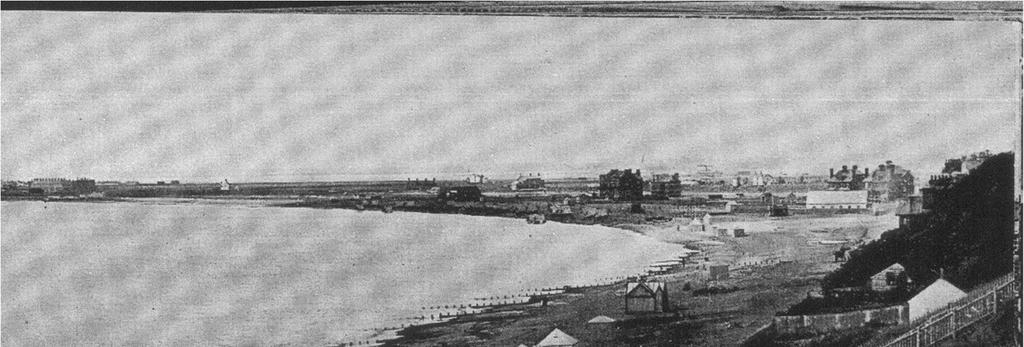 the cliffs of 1887 shows very sparse development; Tomline s Eastward Ho estate is visible to the right of the picture and Manor Terrace is discernible at