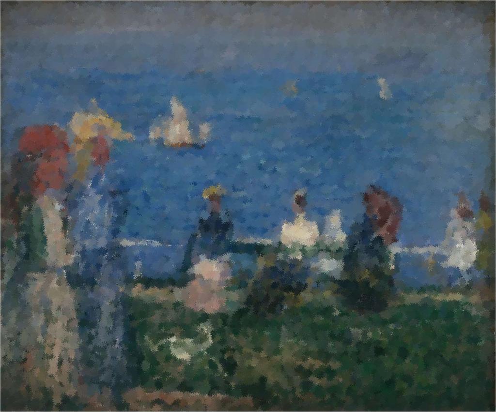 Figure 70: Philip Wilson Steer, Southwold, c1889, oil on canvas, 50x61cm, Tate Gallery. Felixstowe was represented very differently.