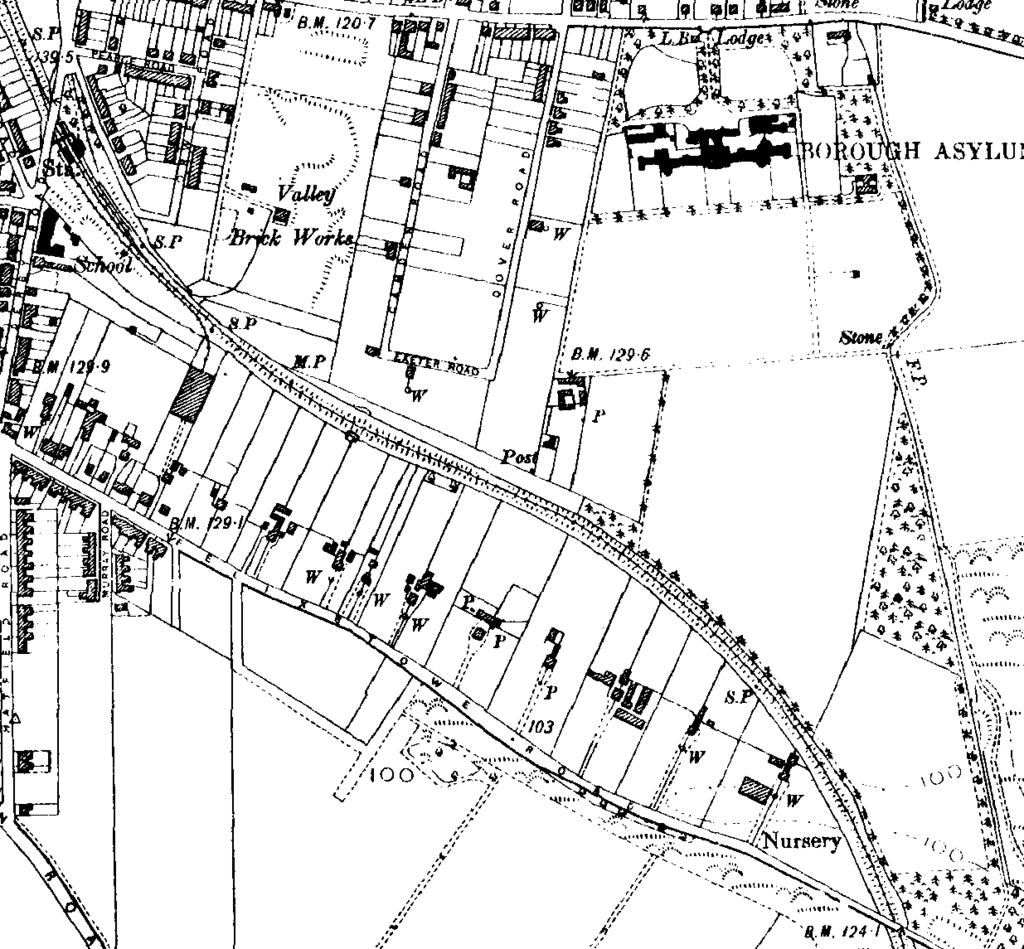 Figure 79: Detail of OS map Ipswich,