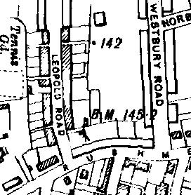 Figure 85: Detail of OS map Ipswich,