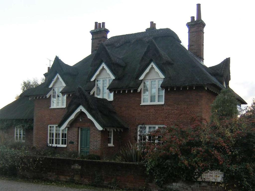 Figure 15: picturesque cottage, Sudbourne.