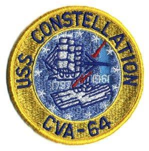USS Constellation History On sea trials, on November 6, 1961, there was a fire in a boiler room due to a