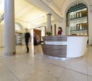 A comprehensive programme of refurbishment to the entrance hall, common areas and vacant office floors has recently been completed