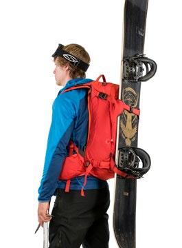 FEATURE DETAILS SNOWBOARD CARRY PACK SNOWBOARD CARRY KAMBER KRESTA 0 KAMBER KRESTA 0 KAMBER KRESTA 0 Horizontal Vertical Horizontal Vertical Horizontal Vertical VERTICAL SNOWBOARD CARRY L / 0L / L /
