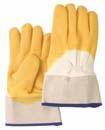 Canadian Case Qty: 144 Applications: General maintenance, shipping and receiving, assembly, concrete and brick handling and lumber handling Natural Rubber Latex palm coated Fleece Lined Gloves -gauge