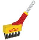 and moss from between paving slabs and block paving l x 2 Replacement Block Brush l Easy to