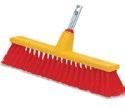 mechanism l Handy broom with long elastic bristles l Ideal for clearing stairs,