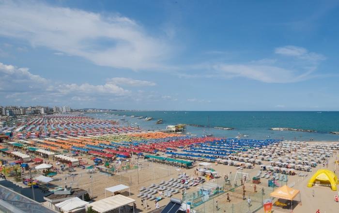 Coast navigation and fishing are traditional industries and, together with Riccione, it is probably the most famous seaside resort on the Adriatic Riviera.