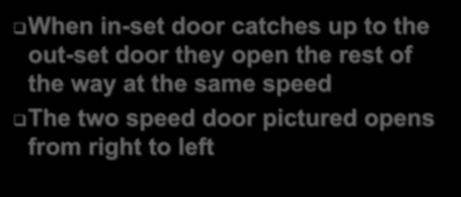 speed door