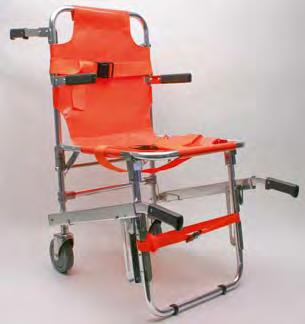 Ideal for transporting patients in narrow stairways, lifts and in confined