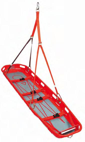 Protective sleeve for basket stretchers Made from robust Pax -Plan. Colour red.