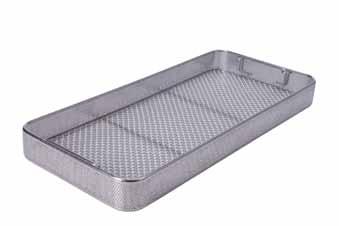 Small Instrument Baskets with Lids PT-MIC-XSM 200mm x 40mm x 20mm (h) Micro Tray with Lid. Perforated Stainless Steel. 1 $80.
