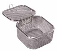G Small Instrument Baskets with Lids (5 Series) A CMT5500 40mm x 40mm x 20mm (h) Micro Tray with Lid. 1 $55.00 B CMT5600 80mm x 40mm x 20mm (h) Micro Tray with Lid. 1 $60.