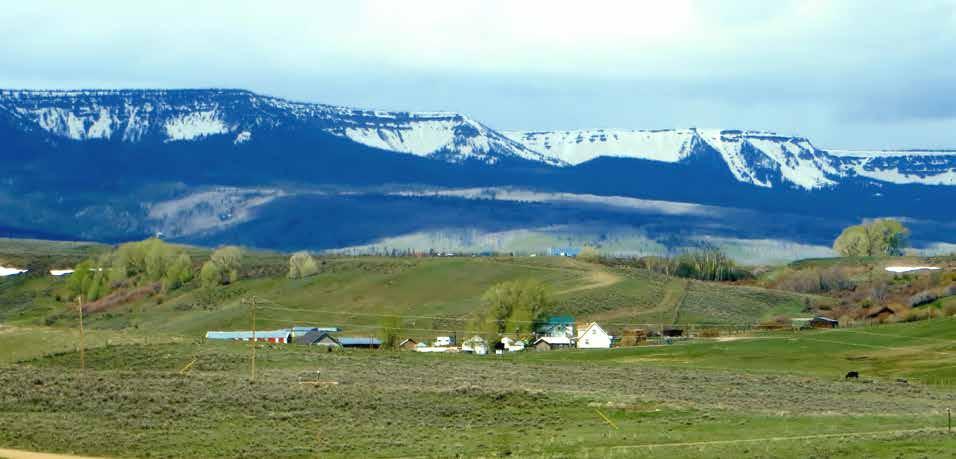 Located at the base of the Flattops Range in the Steamboat/Vail corridor, Brinker Creek Ranch consists of 1,451 acres ideally suited for high country grazing and native grass hay production.