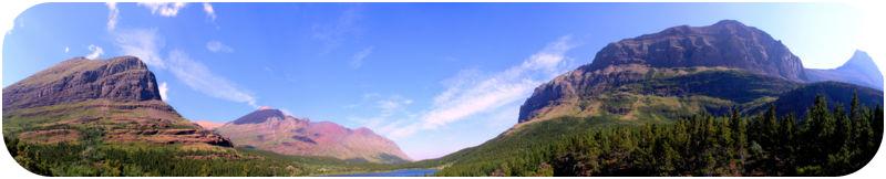 www.ck12.org Chapter 1. Glacial Erosion and Deposition valley ( Figure 1.3). FIGURE 1.3 A U shaped valley in Glacier National Park.