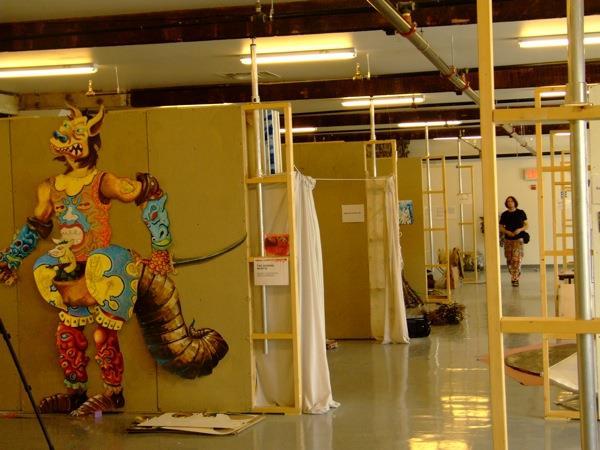 Year round artist studios More than 40 visual artists and a