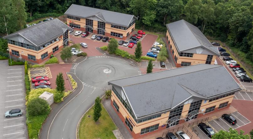 accessibility and reducing drive times to the M62, Speke and Liverpool 4-unit business park extending to 14,752 sq ft (2 further units sold off LLH for 999 years at a peppercorn) 100 car parking
