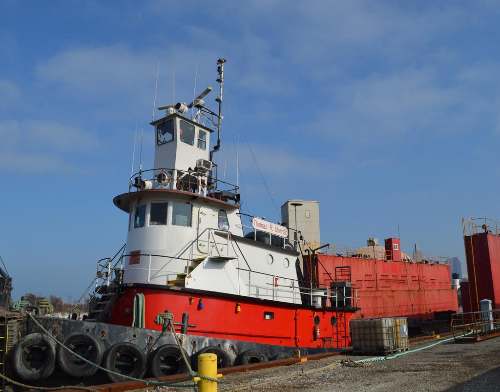 The maintenance and repairs that include drydocking and major steel repairs will be completed by May 2016.