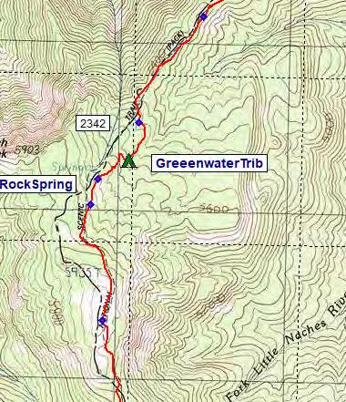 6-5685 ft GreenwaterTrib -