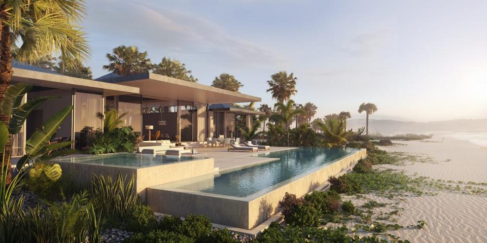 Costa Palmas beachfront villa (rendering courtesy of Costa Palmas) I spoke with Jason Grosfeld in a long-range interview about his plans for the new Costa Palmas property and his thoughts for the