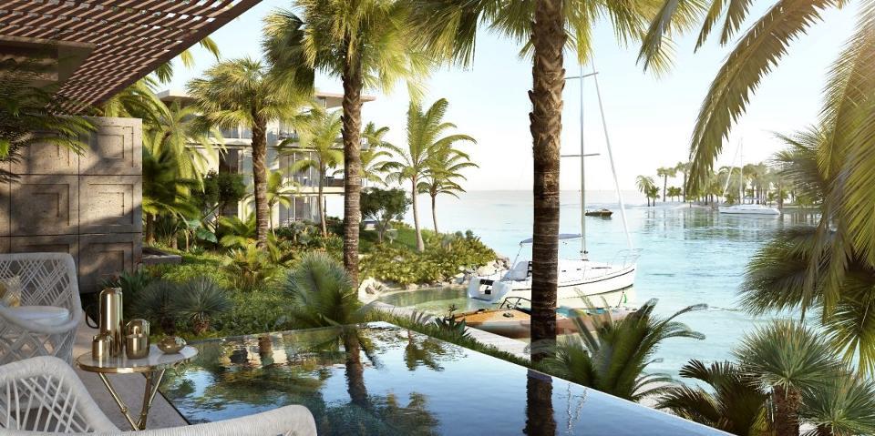 Costa Palmas Marina residences (rendering courtesy of Costa Palmas) How does this property fit in with your other properties, (Watermark and The Ritz-Carlton Residences, Waikiki Beach)?