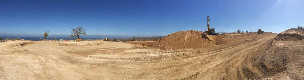 When we first visited the Rancho San Lucas site all that was there was an incredibly beautiful