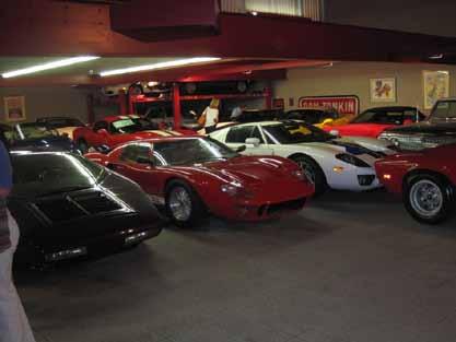 He sells a number of brands, but collects mostly exotics, supercars and rare variants.