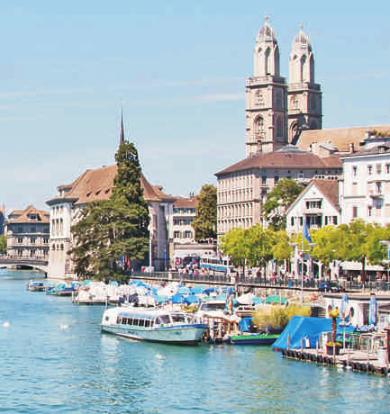 3 Grand Tour of Switzerland - 8 Days 1 night in Zurich or Geneva (your choice), room, bath or shower/wc, breakfast 1 night in St.