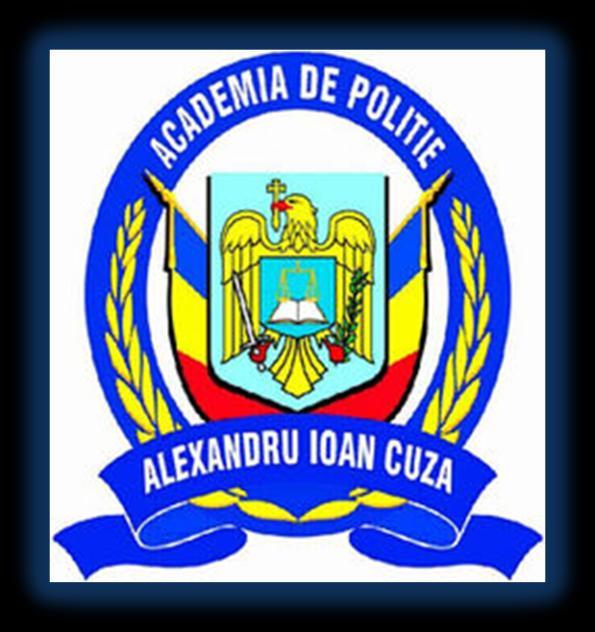 The Police Academy Alexandru Ioan Cuza Founded in 1949 as the Militia Officers School in Bucharest, the Police Academy "Alexandru Ioan Cuza" is divided into six faculties: - Police