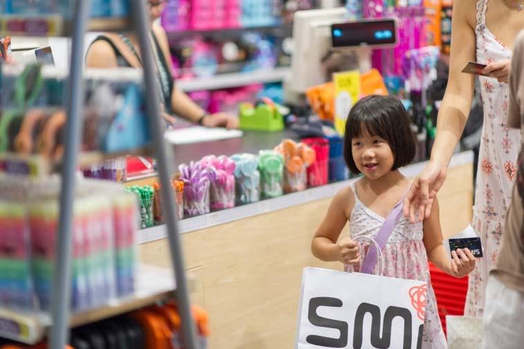 store which opened February 2015, continues to be the number one ranked Smiggle store for sales One store closure (due to full centre closure pending