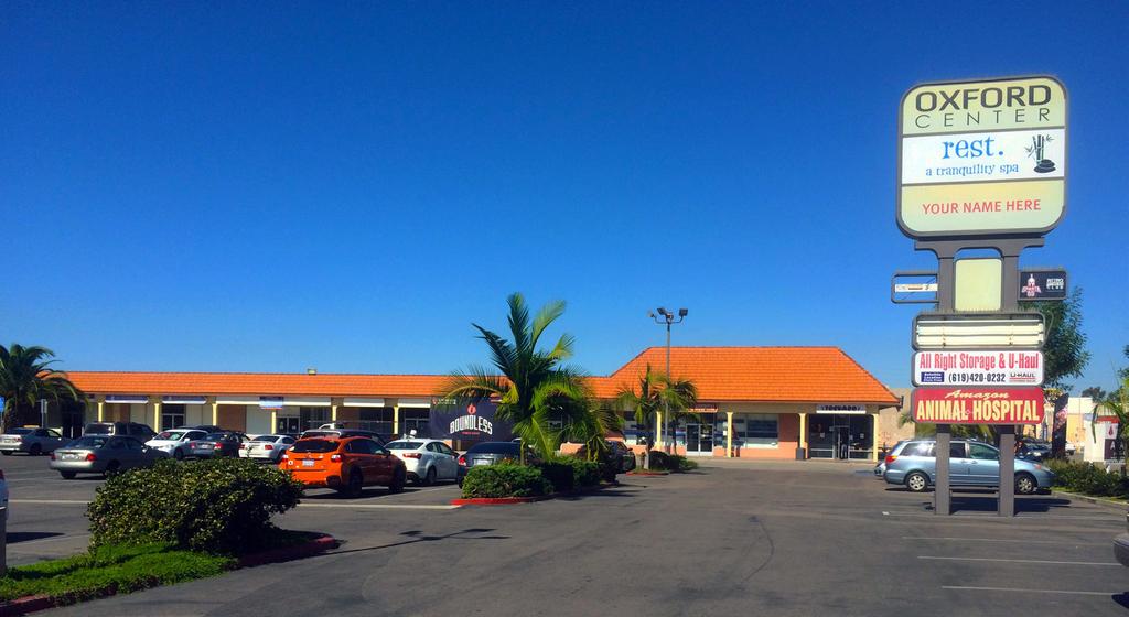 FOR LEASE 1196 THIRD AVENUE CHULA VISTA, CA 91911 Excellent Retail Opportunity Along Signalized Intersection of 3rd & Oxford, Chula Vista KIPP