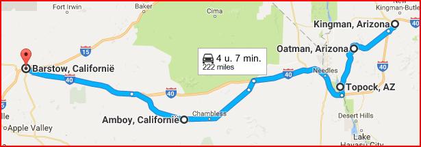 On Monday 09/10, we plan to drive to Barstow, again using the Route 66 as much as possible.