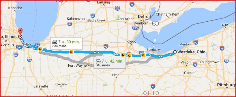 On Fridaydaymorning 22/09, we take the highway towards Chicago. I know that we re (relatively) close to Amish country, so it would be good if we could at least pass through one of their towns.