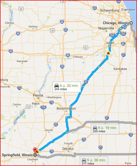 Since we prefer be closer to Chicago, doing the stretch to st Louis on the 25th, in one