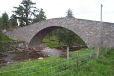 HB11 Gairnshiel Bridge After Culloden Grid Ref: NJ 2949 0086 // Postcode Boundary: AB35 5UQ The Battle of Culloden on the 16 April 1746 ended the hopes of Bonnie Prince Charlie and the Jacobites to