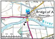 An important route since medieval times, then part of the 18th Century Military Road Network, there wasn t a bridge built over the River Don until the early part of the 19th Century.