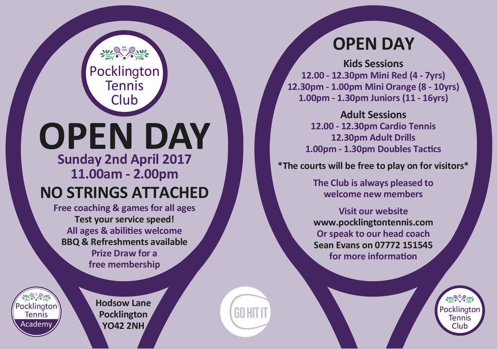 Newsletter Page THE POCKLINGTON TENNIS CLUB WIMBLEDON DRAW Opted in? The Wimbledon Draw for eleven pairs of show-court tickets will be made during the afternoon of Sunday 23rd April 2017.