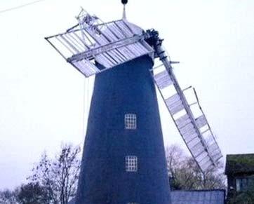 THE GREAT STORM It was the great storm of 1890 that blew off the cap of Heckington Windmill. A sudden change in direction tail-ended the mill.
