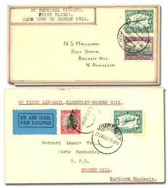 8103 1932, Over seas Ac cep tan ces, It aly & Malta, two cov ers: It aly, Spring bok cover franked 10.