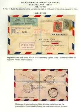 8210 ( ) 1934, Ti bet Mail, Con nect ing from Cal cutta, Lhasa - Nanyuk (Kenya), cover (front only) posted Lhasa with par tial