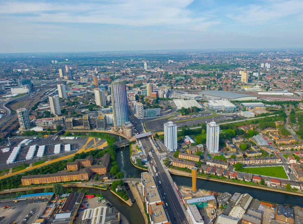 Make your destination Newham There are a host of development and investment opportunities in the borough and a range of commercial spaces available to new occupiers, all within easy reach of Canary