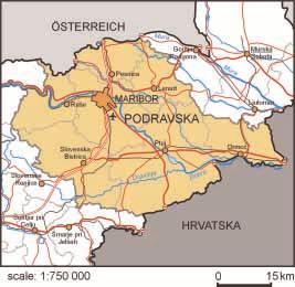 SLOVENIA Which regions are similar to Podravska?